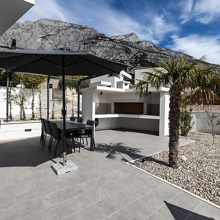 فيلة Di Sole - Heated Pool & Panoramic Sea View ماكارسكا