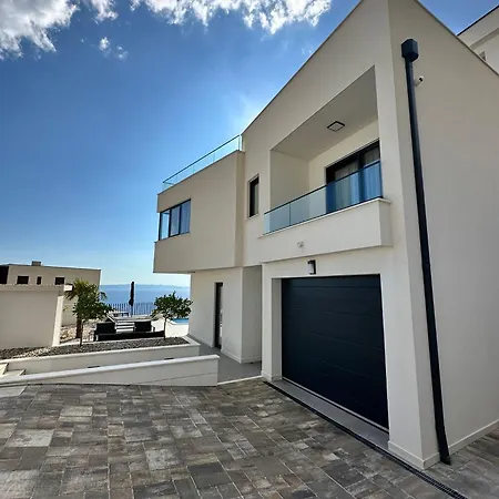 Di Sole - Heated Pool & Panoramic Sea View Willa Makarska
